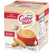 The Original Rich And Delicious Non Dairy Creamer Individually Portioned For A Velvety Smooth Nestle Coffee Mate Powder Coffee Creamer Natural Coffee Creamer