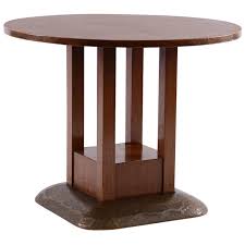 Round Josef Hoffmann Table From The Sanatorium Purkersdorf Table Furniture Dining Table Chairs