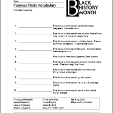 African american freedom fighters word search. Print Off These Black History Month Worksheets