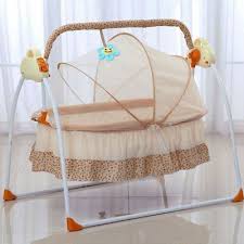 Electric Bassinet Swing Sleeping Bed Baby Crib Music Cradle Controller Baby Cradle Bedding Baby Rocking Chair Newborn Bassinet