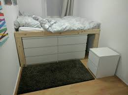Hallo Br Ich Verkaufe Mein Selbst Gebautes Bett Mit 2 Schubladen Malm Von Ikea Br Das Bett Bett 140x200 Ikea Schubladen Bett 140x200 Bett Selber Bauen