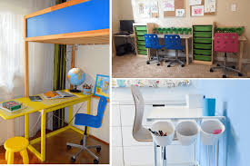 A kids' desk should be around 7 to 9 inches higher than the chair. Need A Study Table For Kids Here Are 10 Of The Brightest Ideas