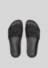 Claquettes Palazzo Versace Homme Boutique En Ligne France Chaussures de sport, baskets et classiques versace de la dernière collection. claquettes palazzo