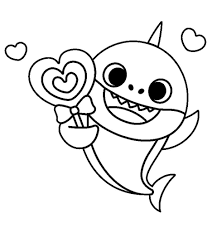 Check out our baby shark coloring page selection for the very best in unique or custom, handmade pieces from our digital shops. Baby Shark Coloring Pages 70 Images Free Printable