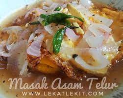 Penambahan telur yang dikombinasikan dengan kubis membuat hidangan ini semakin istimewa. Resepi Masak Asam Telur Goreng Lekat Lekit Story