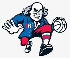 The logo portrays the patriotic nature of the united states, prominently featuring the colors red, blue and white. 76ers Logo Png Images Free Transparent 76ers Logo Download Kindpng