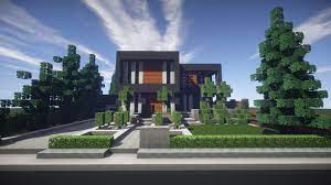Scheme #10685 6 story modern house by inna kogan. New Modern House Furnished Schematic Available Minecraft Map