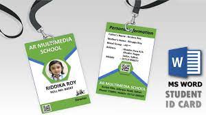 Just click on the online order form below, select the types of cards you want and specify your. How To Make Student Id Card In Ms Word Microsoft Word Identity Card Design 2021 Ar Multimedia Youtube