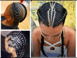 It features several braiding styles, with natural braided hair along the sides and back. African Hair Braiding Styles 2018 Beautiful And Lovely Hair Braiding Compilations Youtube