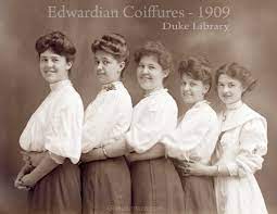 Check spelling or type a new query. Women Show The Latest Pompadour Hairstyles 1909 Glamour Daze