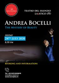 Jeudi 19 mars 2020 au jeudi 3 mars 2022 vous disposez par ailleurs du. Andrea Bocelli Teatro Del Silenzio 2020 By Europlan Issuu