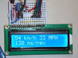 The first ir sensor has a digital out of arduino digital pin (pin 9) and the second ir sensor is connected to arduino's pin 8. Arduino Lcd Display As A Bicycle Speedometer Arduino Project Hub
