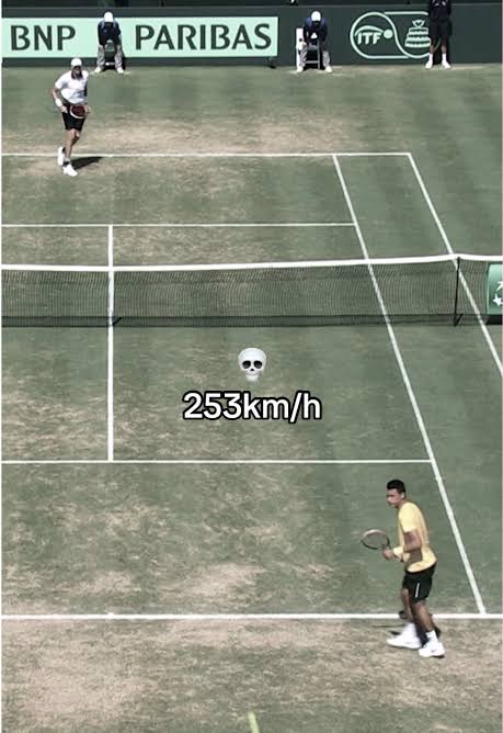 The Fastest Tennis Serve: 253 km/h Record