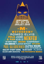 Les Nuits Secretes 2019 Music Festival Wizard