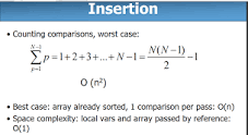 Image of insertion sort complexity