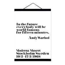 See more ideas about andy warhol quotes, warhol, andy warhol. Black White Minimalist Inspirational Andy Warhol Quotes Posters Prints Pop Wall Arts Pictures Nordic Home Canvas Paintings With Free Shipping Worldwide Weposters Com