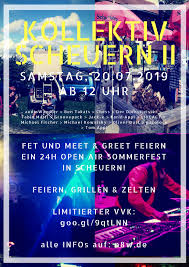 Sie sind auf der suche nach taxi aschau am inn und möchten sich über firmen und unternehmen informieren? Kollektiv Scheuern Ii Sommerfest