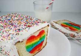Kuchen Mit Herz Innen Als Uberraschung Kuchenform Kuchen Ideen Kuchen