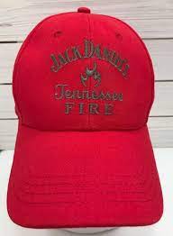 Jack Daniels Tennessee Fire Red Whiskey Hat Strapback 100 Cotton Unbranded Baseballcap Tennessee Fire Hats Hats For Sale