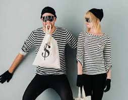 Black And White Striped Costume Ideas 14 Diy Costume Ideas You Already Have In Your Closet Halloween Costumes Diy Couples Easy Couples Costumes Easy Costumes