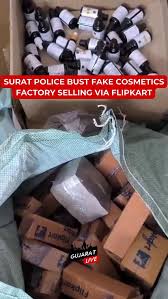 Online fake skincare business busted, selling fake creams at bargain prices, goods seized