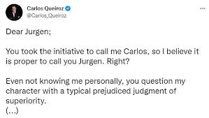 World Cup: Carlos Queiroz demands Jurgen Klinsmann resign over his  criticism of Iran's 'culture'