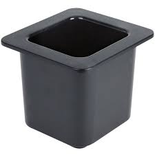 Cambro 66cf110 Coldfest 1 6 Size Black Abs Plastic Food Pan 6 Deep