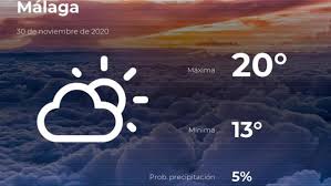 Conoce el clima de hoy para houston. El Tiempo En Malaga Prevision Para Hoy Lunes 30 De Noviembre De 2020