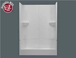 We carry a variety of fiberglass tubs, garden tubs, and showers with optional fiberglass or pvc wall kits. Shower Units