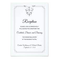 Elegant Traditional Formal Wedding Reception Card Weddinginvitations Wedding Invitation Wedding Reception Cards Formal Wedding Reception Wedding Gift Diy