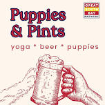 Puppy Yoga at Great South Bay Brewery!
