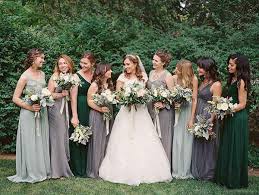 21 Beautiful And Unexpected Bridesmaid Dress Colors Bridesmaid Dress Colors Green Bridesmaid Sage Bridesmaid Dresses