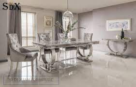 They come in styles that match our tables and chairs. China Arianna White Marble Console Table For Home Furniture Dining Room Furniture China Glass Dining Table Dining Table
