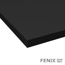 En effet, sa résistance à la chaleur, aux traces mais également à l'humidité, en font également un excellent matériau à utiliser pour la salle de bain. Plan De Travail De Cuisine N 117 Decor Noir Mat Fenix Ntm Stratifie Chant Coordonne L204 X L62 X E3 8 Cm Planeko Oskab