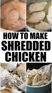 Shredded Chicken Snappygourmet Com An Immersive Guide By Lisa Huff Snappy Gourmet