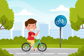 Kind Op Fiets Vectoren, Illustraties en Clipart - 123RF