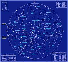 Winter Constellations In The Northern Hemisphere Constellation Map Constellations Constellation Chart