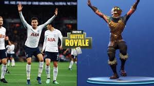 Alongside germany star marco reus, the lions' goal machine will become a playable character on friday to mark the start of euro 2020. English Soccer Star Dele Alli Does A Hilarious Fortnite Dance Celebration After Scoring A Goal Dexerto