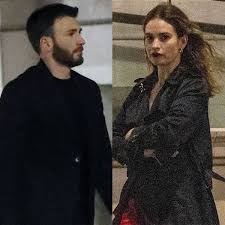 There are rumours circulating of a new celebrity relationship after downton abbey's lily james and captain america's chris evans were spotted out previously lily was in a relationship with doctor who's matt smith for more than five years, with the couple reportedly splitting towards the latter end of. Chris Evans And Lily James Spark Romance Rumors As They Re Spotted Out Together In London