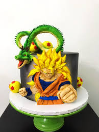 Since the weather has been growing warmer the past few days, i thought it would be fun to share a dragon ball z ice cream bar. Dragon Ball Z Goku Cakes