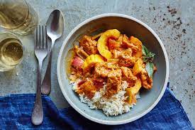 Thai Curry Nuggets And Kabocha Squash Autumn Stew Always Plant Based Always Delicious Hodo Kabocha Squash Thai Curry Vegetarian Recipes