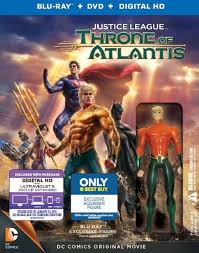 A description of tropes appearing in justice league: Justice League Throne Of Atlantis Figurine Blu Ray Dvd Only Best Buy 2015 Best Buy