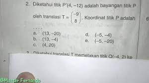 We did not find results for: Contoh Soal Transformasi Dasar Transformasi Kelas 11 Youtube