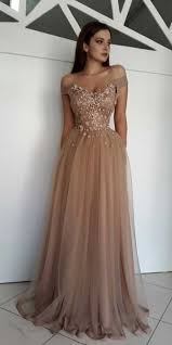 Charming Off The Shoulder Tulle Applique Long Prom Dresses Sg110 Wish Gown Prom Promdress Prom Dresses For Teens Formal Evening Dresses Sweet 16 Dresses