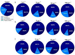 Pie Charts Of Intermediate Time T 2 5 Days With The