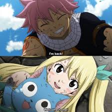 I Am Back Welcome Back Honey Nalu Moment Fairy Tail Final Season Finale Episode Fairy Tail Anime Fairy Tail Love Fairy Tail