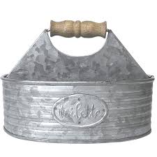 Check spelling or type a new query. Farmhouse Galvanized Caddy With Handle Toiletries Organizer Rustic Bathroom Countertop Organizer Galvanized Bathroom Accessories Charming Toilette Label Adds To Rustic Decor Buy Online In Aruba At Aruba Desertcart Com Productid 85416704