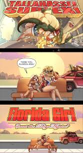 Merryweather Comics در X: «Florida Girl Saves The Day! 🐊  t.coavWgCvx0fa»  X