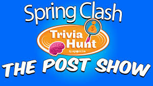 We did not find results for: Trivia Hunt Spring Clash The Post Show Youtube
