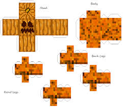 Pumpkin Creeper Golam Minecraft Papercraft By Vampiredragon090 On Deviantart A dragon or lion dog would be great! pumpkin creeper golam minecraft